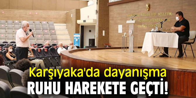 Karşıyaka'da dayanışma ruhu harekete geçti!