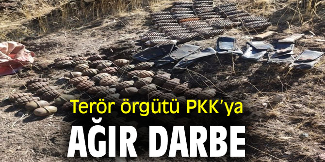 Terör örgütü PKK’ya ağır darbe