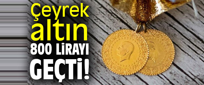 Çeyrek altında yeni rekor!