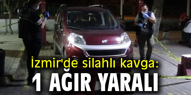 Silahlı kavgada 1 ağır yaralı