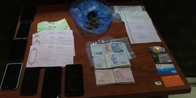 Tefeci operasyonunda 8 gözaltı