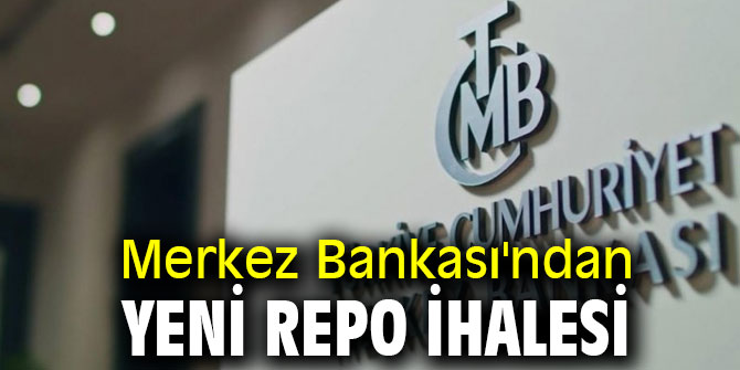 Merkez Bankası'ndan repo ihalesi!
