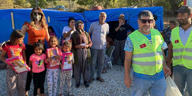 Çadır Kentte Anlamlı Yardım