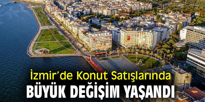 İzmir’de Konut Fiyatları Düşüyor
