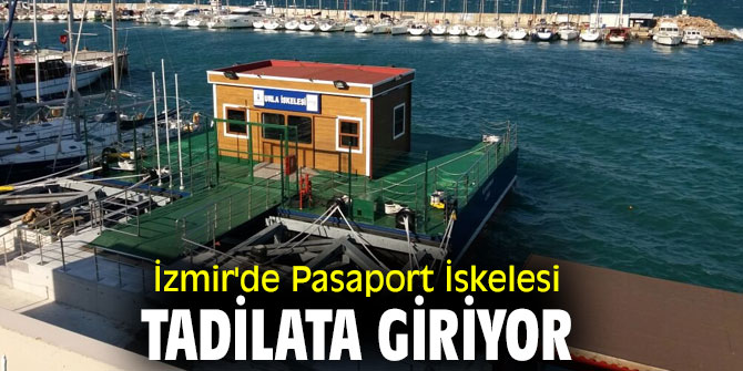 İzmir'de Pasaport İskelesi tadilata giriyor