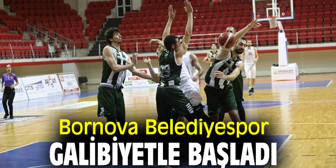  Bornova Belediyespor sezona galibiyetle başladı