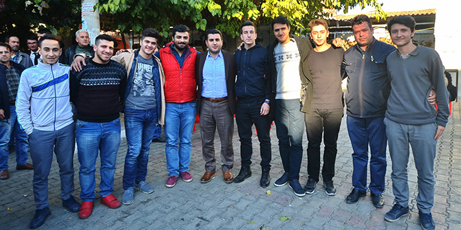 Başkan, asker uğurlamasına katıldı