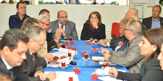 Muhtar-bürokrat buluşmaları Buca'da yapıldı