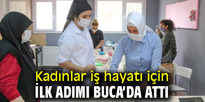 Buca Belediyesi kurslarına kadınlardan yoğun ilgi