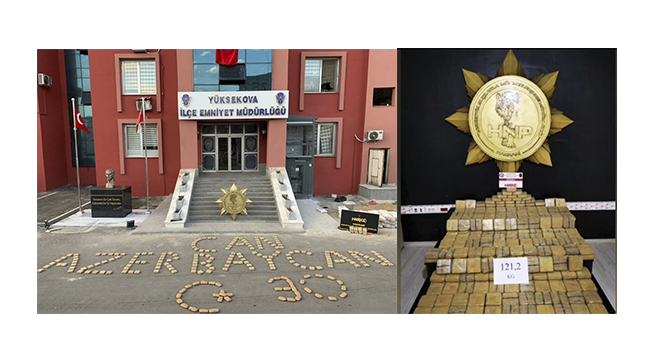 Operasyonla 121 kilo eroin ele geçirildi