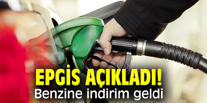 Benzine indirim geldi!