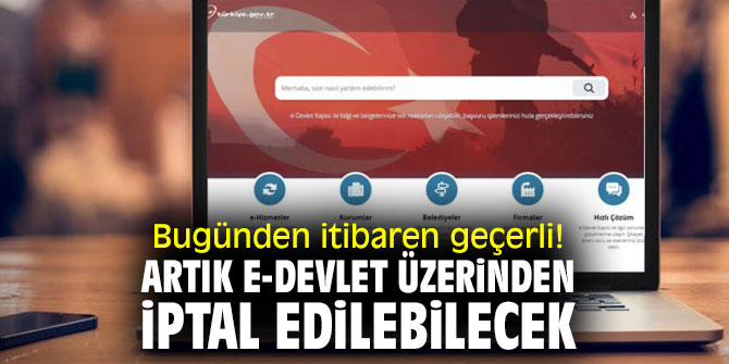 Abonelikler artık e-Devlet üzerinden iptal edilebilecek! 