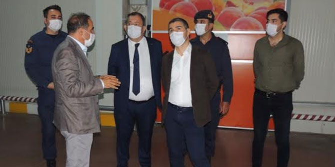 Kaymakam Aktaş'ta narenciye işletmesine ziyaret!