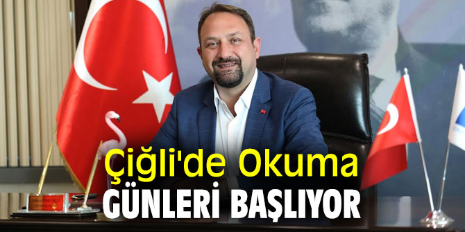 Çiğli'de Okuma Günleri Başlıyor