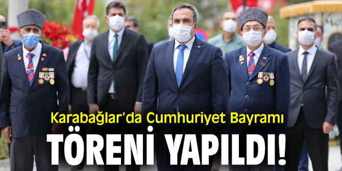 Karabağlar’da Cumhuriyet Bayramı töreni yapıldı!