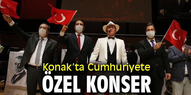 Konak Belediyesi'nden Cumhuriyete özel konser