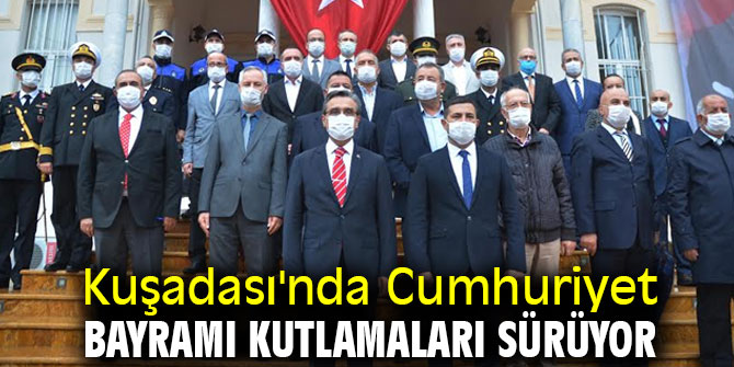 Kuşadası'nda Cumhuriyet Bayramı kutlamaları sürüyor