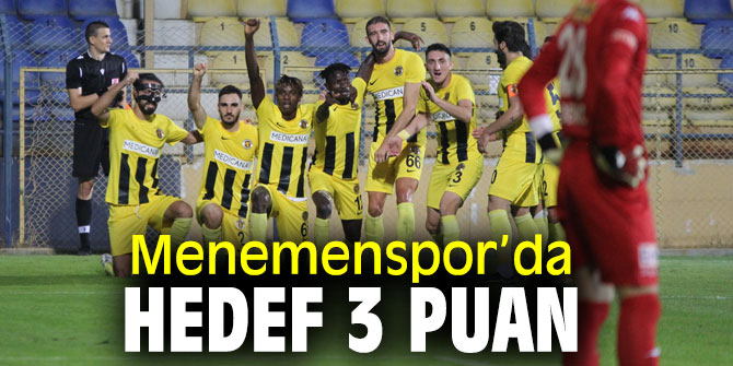Menemenspor tırmanışını sürdürmek istiyor