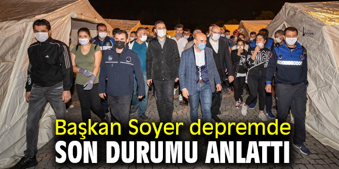 Başkan Soyer İzmir'deki son durumu anlattı