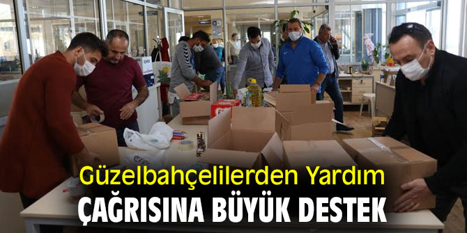 Güzelbahçelilerden Yardım Çağrısına Büyük Destek
