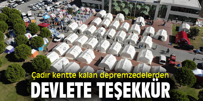 Aklı, yüreği İzmir’de olan milletimiz rahat olsun, devlet burada!
