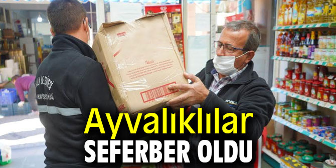 Ayvalıklılar İzmir için seferber oldu