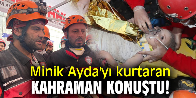 Minik Ayda'yı kurtaran kahraman konuştu!