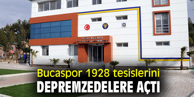 Bucaspor 1928'ten depremzedelere destek!