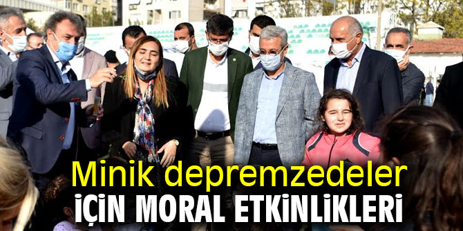 Bornova Belediyesi'nden minik depremzedeler için moral etkinlikleri