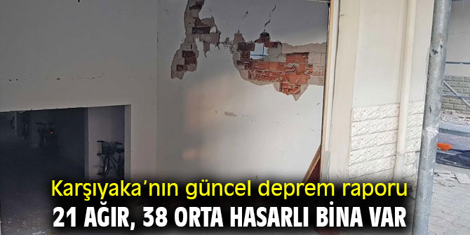 Karşıyaka’nın güncel deprem raporu yayınladı! 