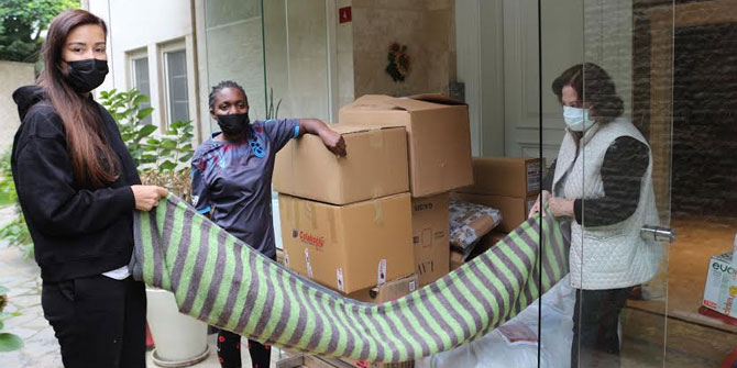 Afrikalı çocuklardan İzmir'e yardım eli!