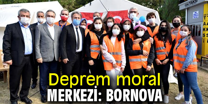 Başkan İduğ ve Dervişoğlu’ndan depremzedelere ziyaret