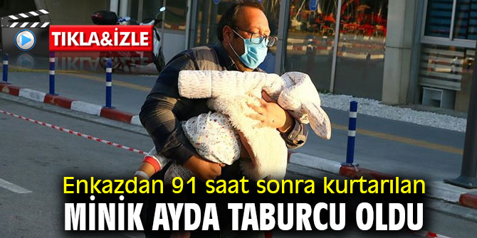 Minik Ayda taburcu oldu