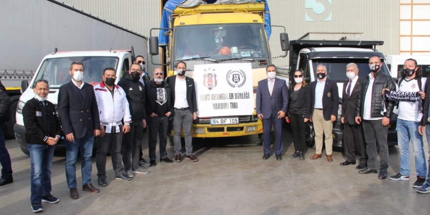 Beşiktaş derneklerinden  anlamlı destek 