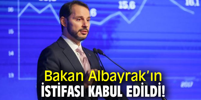 Flaş gelişme! Bakan Albayrak’ın istifası kabul edildi!