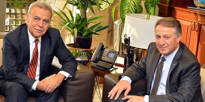 Aşkın'dan Kocaoğlu'na ilk ziyaret