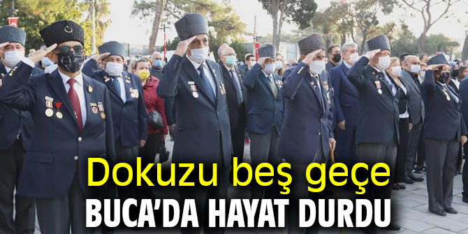 Buca’da Ata’ya saygı günü 