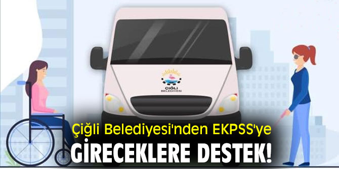 Çiğli Belediyesi'nden EKPSS'ye gireceklere destek! 