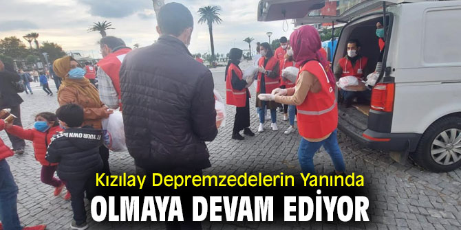 Kızılay Depremzedelerin yanında!