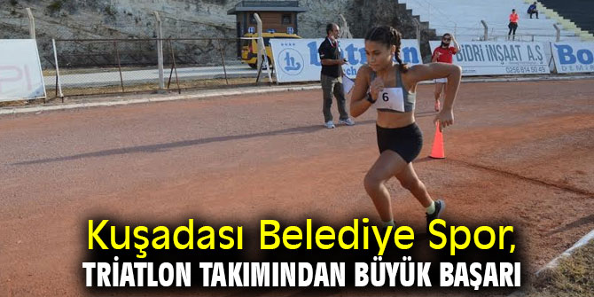 Kuşadası Belediye Spor, Triatlon takımından büyük başarı