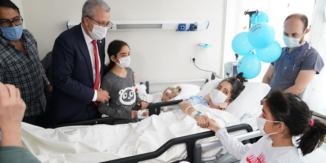 Perinçek Ailesi Ege Üniversitesi Hastanesinden taburcu oldu