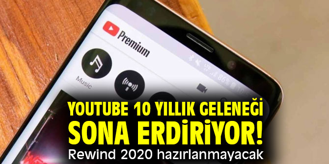 YouTube 10 yıllık geleneği sona erdiriyor! Rewind 2020 hazırlanmayacak