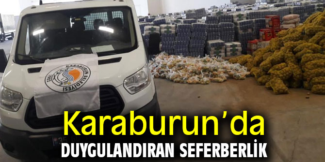 Karaburun’da duygulandıran seferberlik