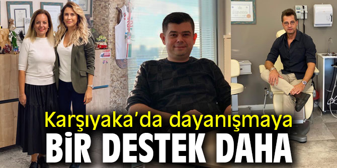 Karşıyaka’da dayanışma sürüyor!