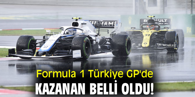 Formula 1 Türkiye GP'de kazanan belli oldu!