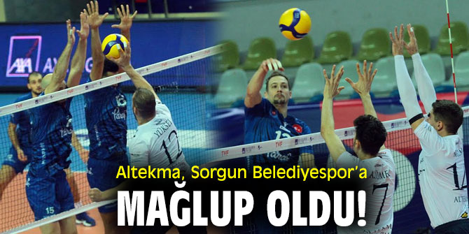  Altekma, Sorgun Belediyespor’a mağlup oldu!