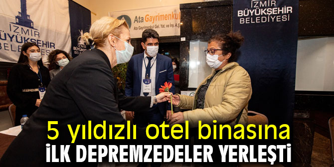 Depremzedeler Hilton'a yerleşti