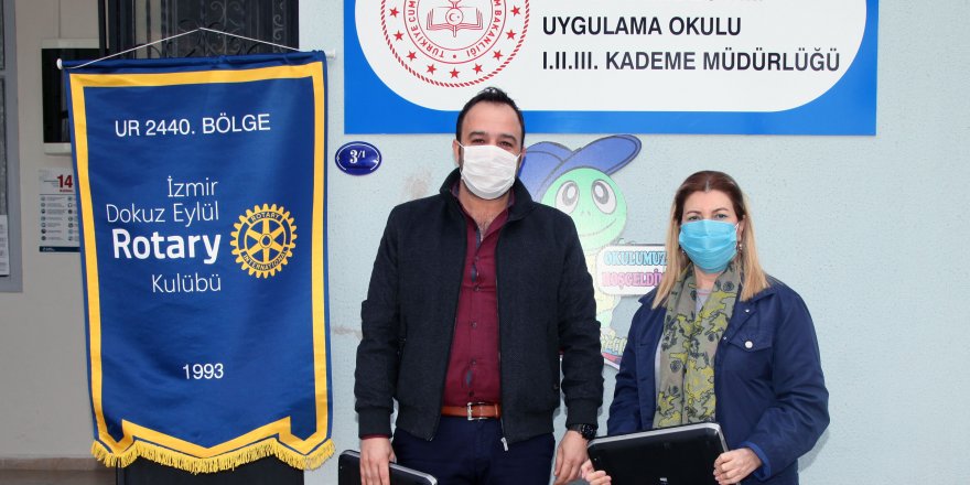 Dokuz Eylül Rotary'den Eğitime destek!