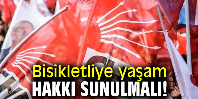 Kani Beko, 'Bisikletliye yaşam hakkı sunulmalı!'