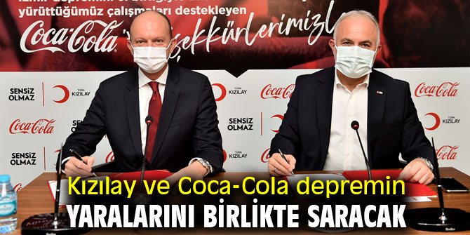 Kızılay ve Coca-Cola'dan deprem ortaklığı 